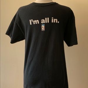 T-shirt World Poker Tour "I'm all in" WPT Blk M/L
